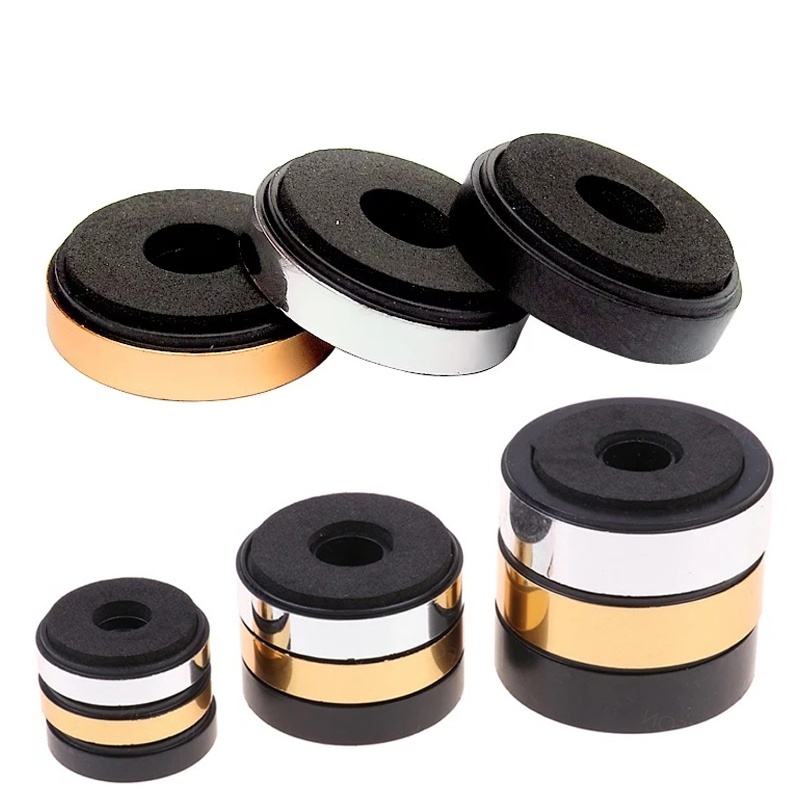 Home Cinema Diy - 4Pcs Speaker Spikes Stand Parts Active