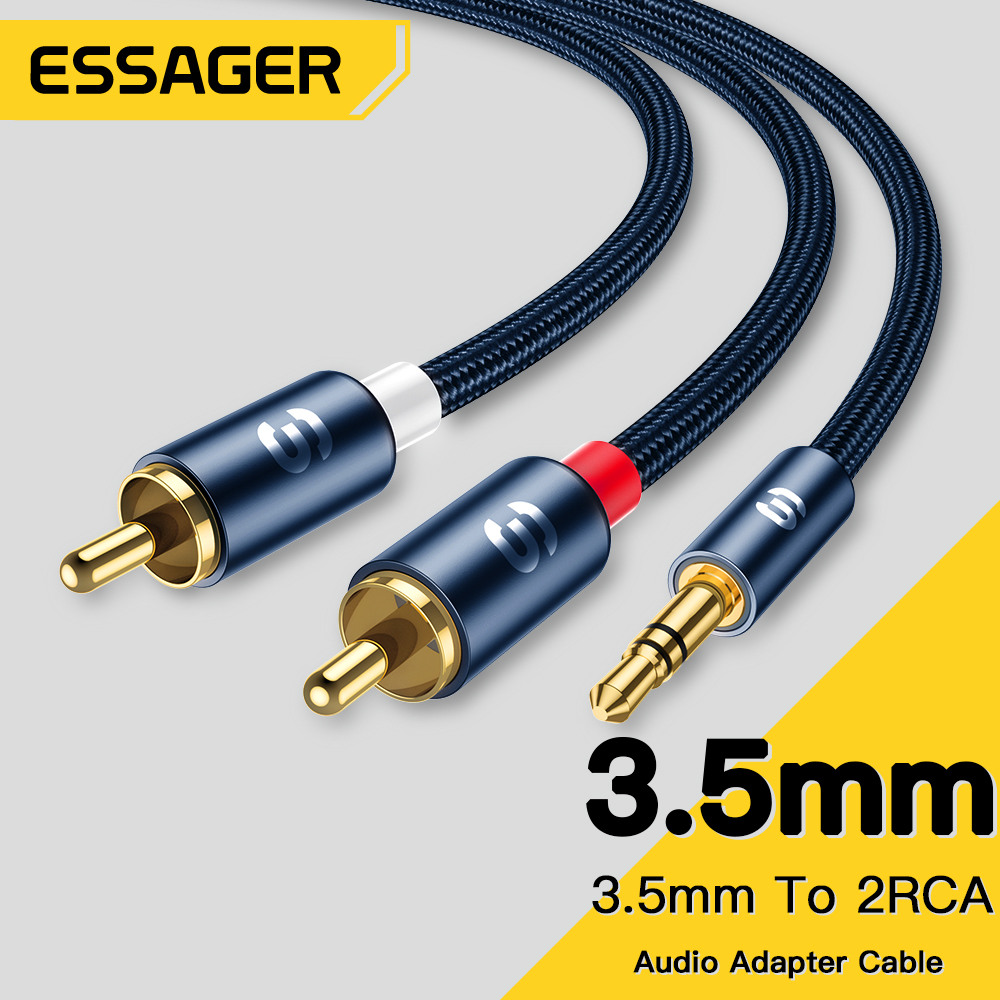 Home Cinema Hall - Essager Audio Cables 3.5mm Jack to
