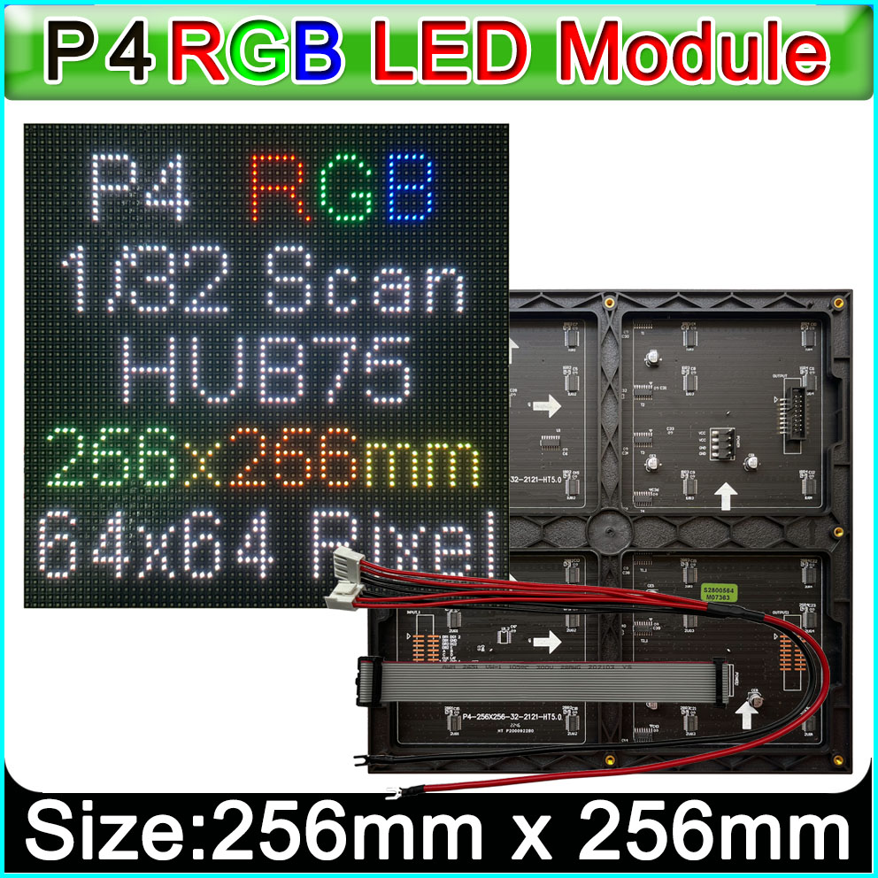 Home Cinema Wall Panels - P4 Indoor LED Displays Module 64x64