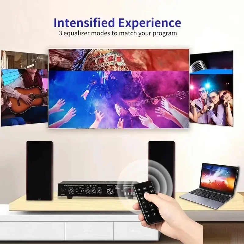 High Power Amplifier AV-369BT  - Home Cinema Onkyo 5.1 recension och pris