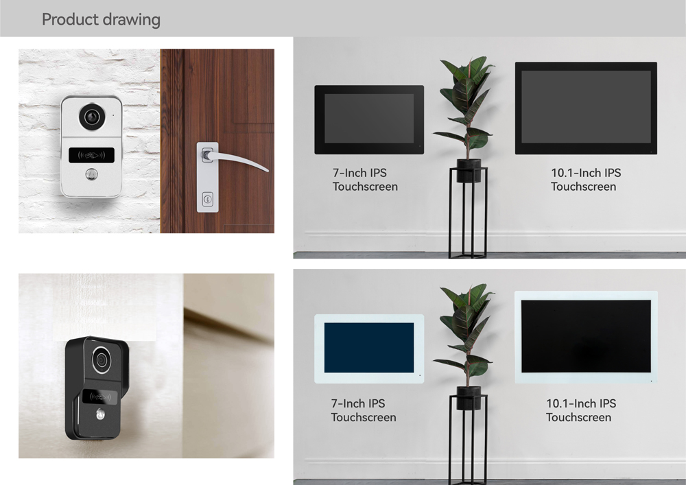 For add 1pcs LCD TUYA 2-wire 1 - Home Cinema Wall Panels recension och pris