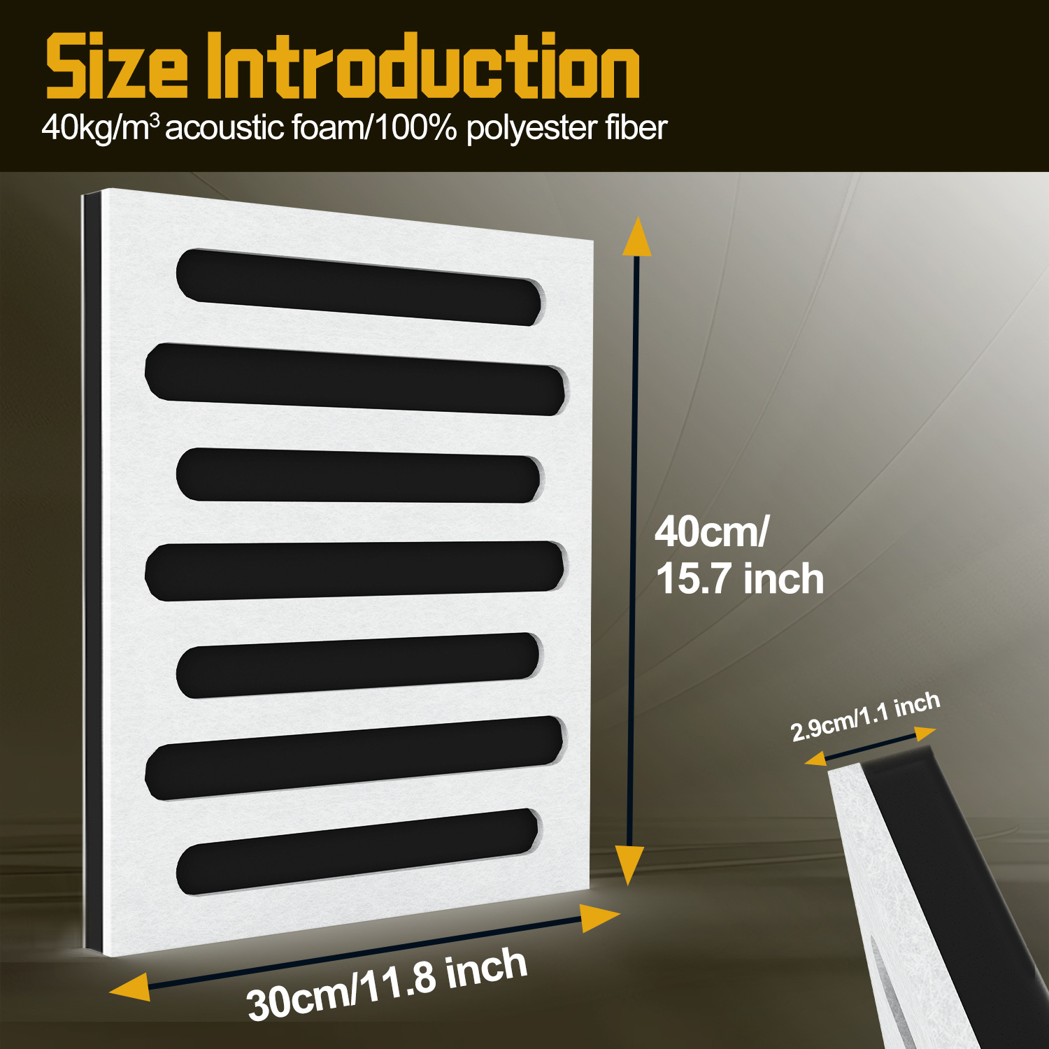 Perforated Soundproof Wall Pan - Home Cinema Flooring recension och pris