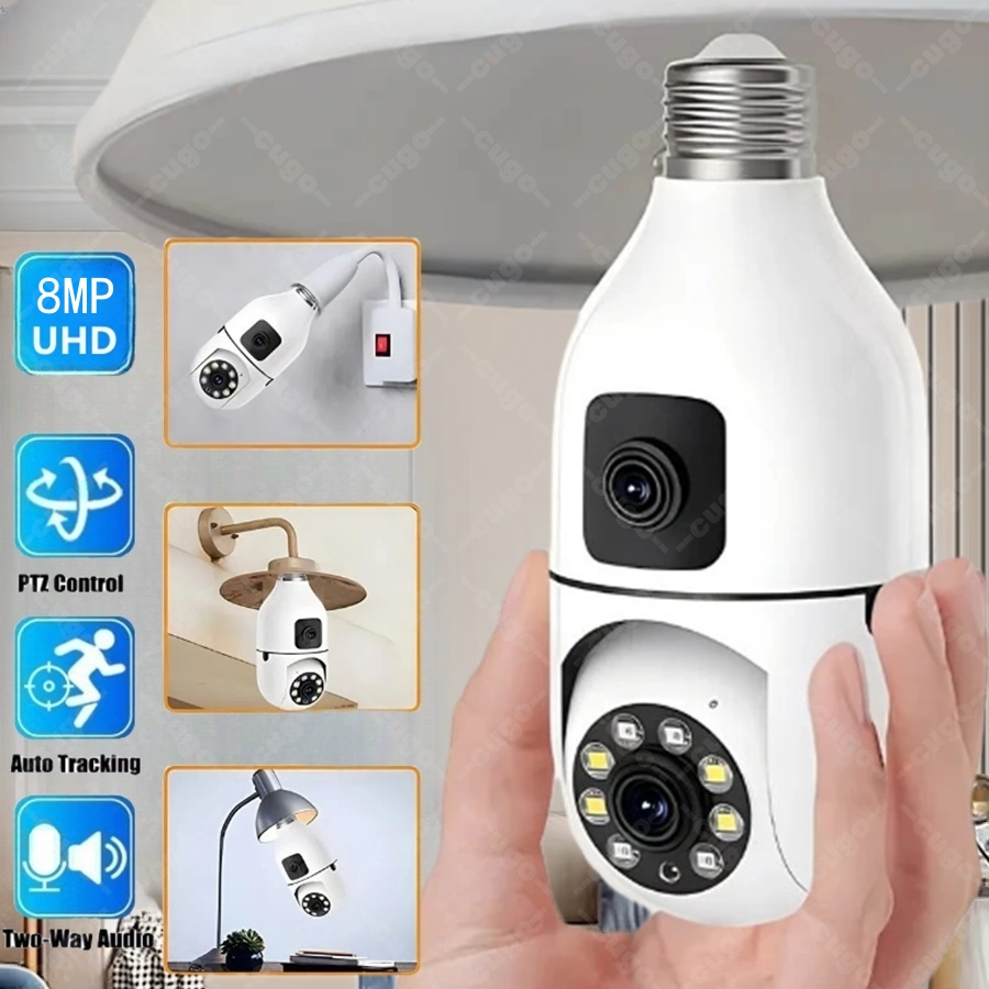 E27 Bulb Surveillance Security - Home Cinema Wall Panels recension och pris