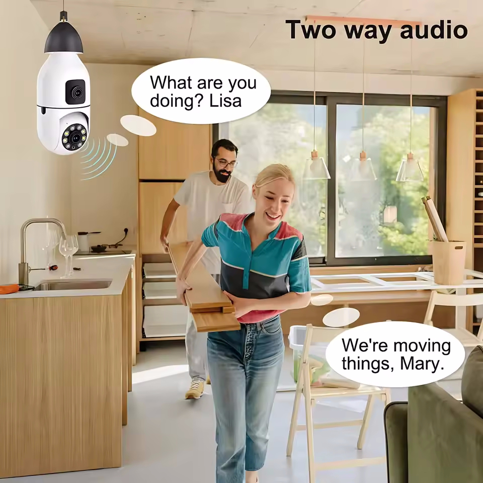 E27 Bulb Surveillance Security - Home Cinema Wall Panels recension och pris