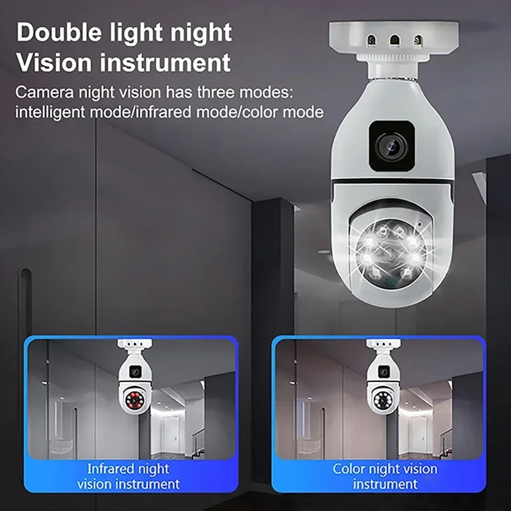 E27 Bulb Surveillance Security - Home Cinema Wall Panels recension och pris