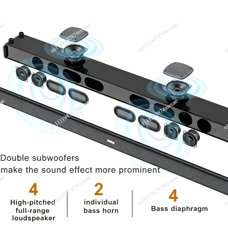9D Stereo Sound Bar For TV 99c - Home Cinema Of Soundbar recension och pris