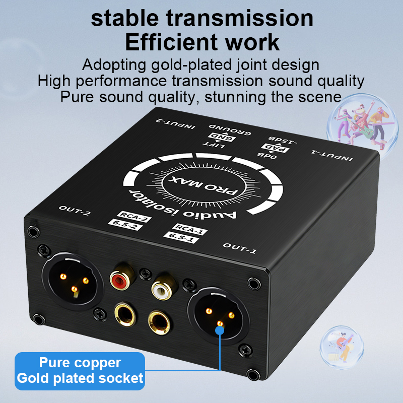 3Pin XLR/RCA/TS/TRS Ground Loo - Home Cinema Diy recension och pris