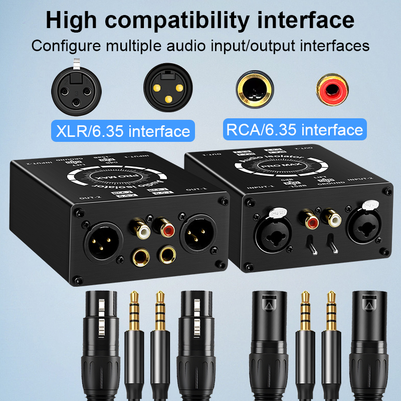 3Pin XLR/RCA/TS/TRS Ground Loo - Home Cinema Diy recension och pris
