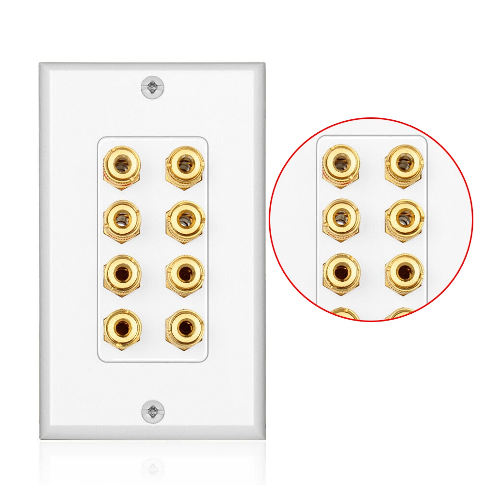 A68Z 8 Posts Speaker Wall Plat - Home Cinema Wall Panels recension och pris