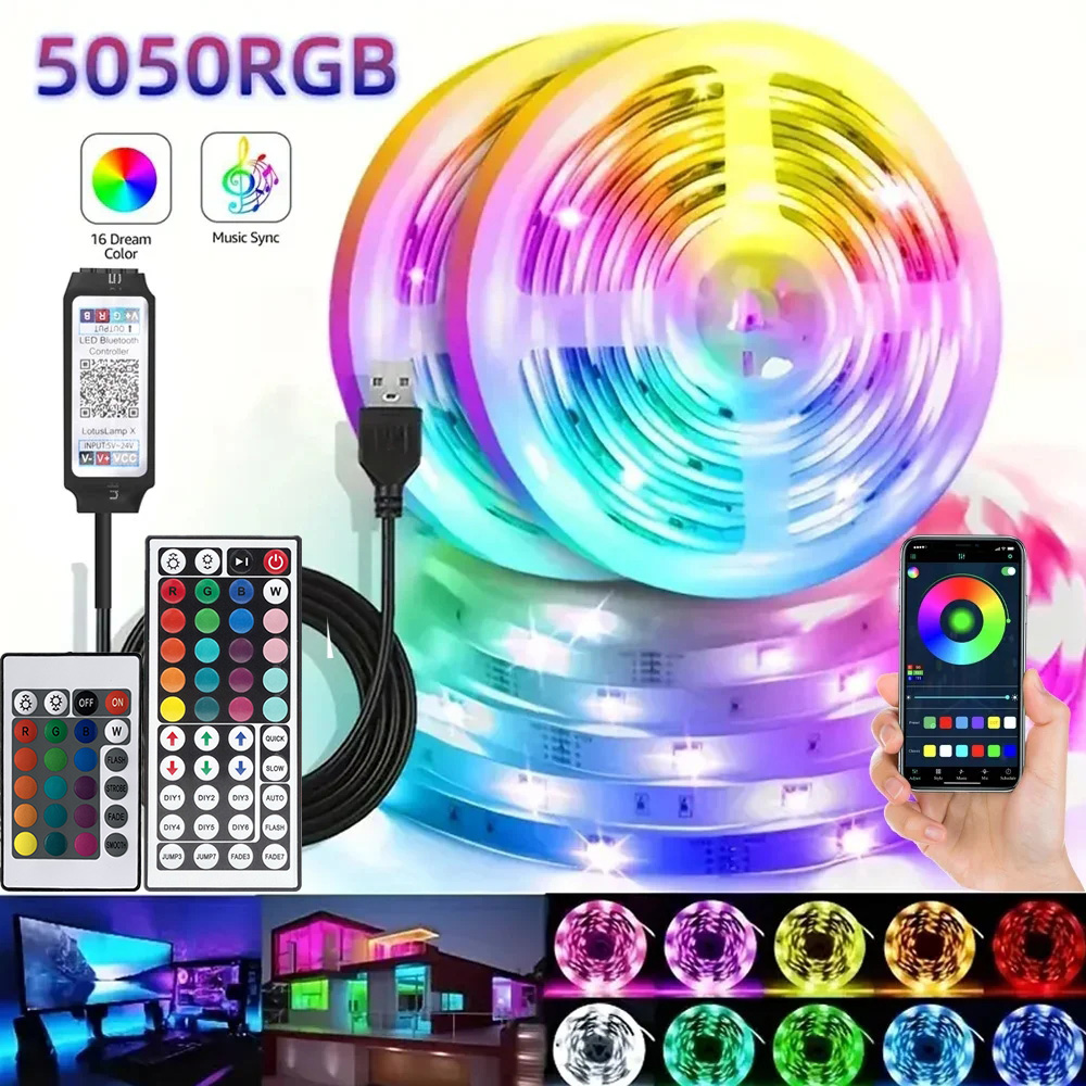 Smart RGB LED Gaming Light Str - Home Cinema Lighting recension och pris