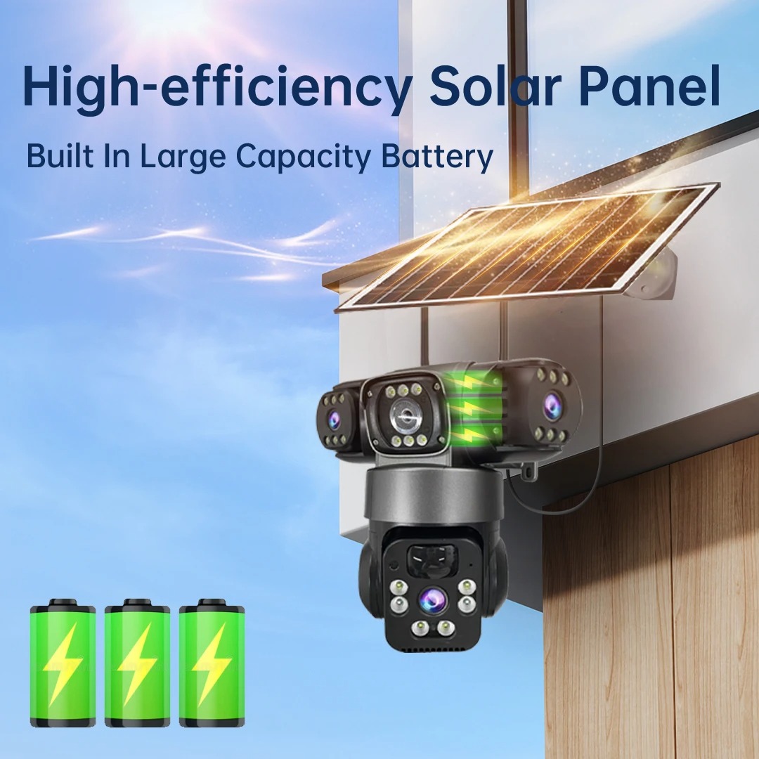 15MP V380 Pro Solar Camera Out - Home Cinema Wall Panels recension och pris