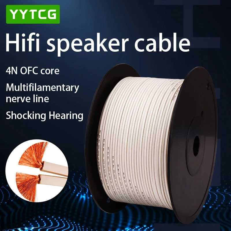 YYTCG DIY Loud Speaker Cable H - Home Cinema Hall recension och pris