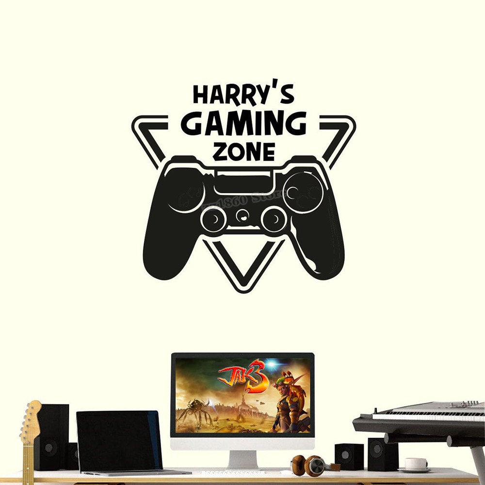 Custom Name Gaming Zone Wall D - Home Cinema Wall Panels recension och pris