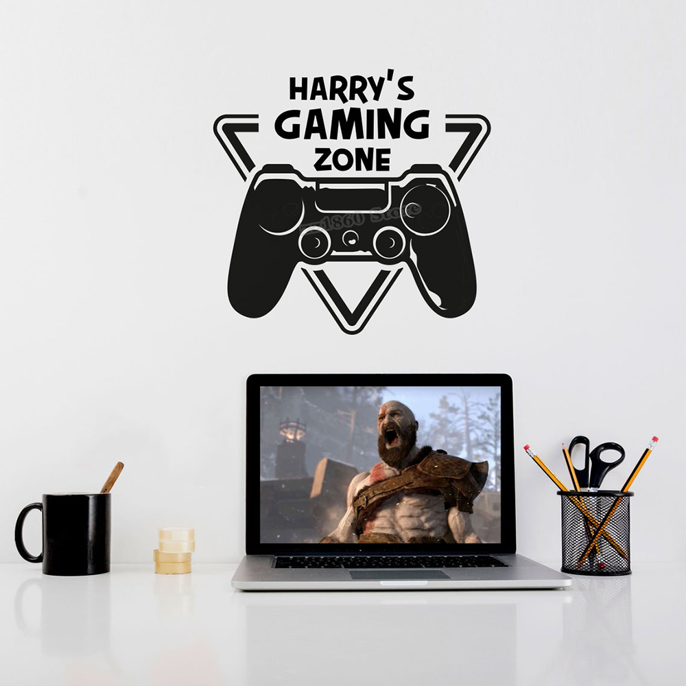 Custom Name Gaming Zone Wall D - Home Cinema Wall Panels recension och pris