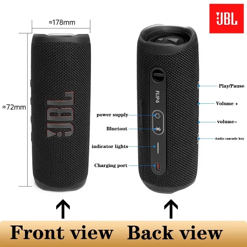 JBL Flip 6 Outdoor Wireless Sp - Jbl Speaker Flip 6 recension och pris