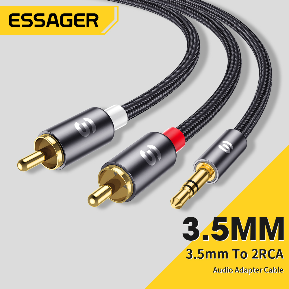 Essager RCA Audio Cable Stereo - Home Cinema Hall recension och pris