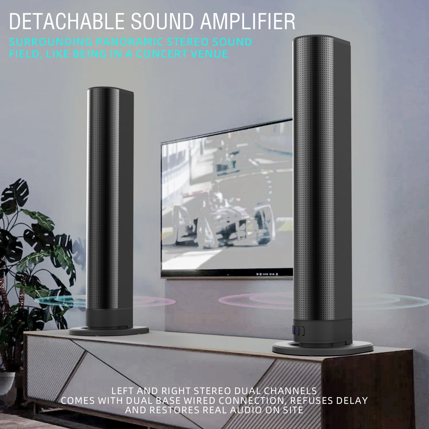 FM Soundbar TV Bluetooth Speak - Home Cinema Of Soundbar recension och pris